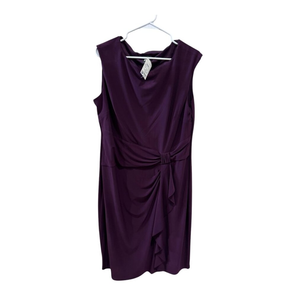 NWT AK Purple Midi Dress